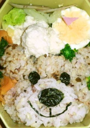 Suzy's Zooのブーフキャラ弁-レシピのメイン写真