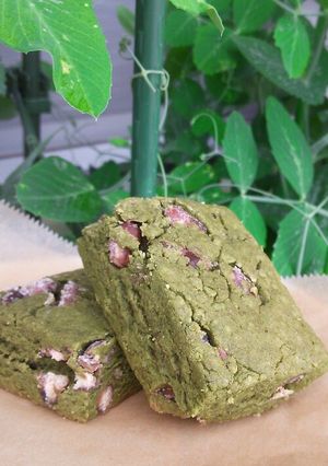 HM＆甘納豆☆抹茶あずきの和風スコーン♪-レシピのメイン写真