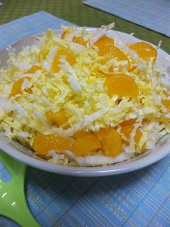 白菜とみかんのサラダ-レシピのメイン写真