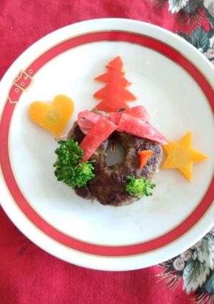 超ミニクリスマスリース-レシピのメイン写真