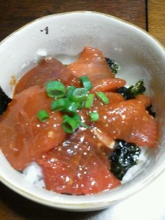 丼にオススメ♡~マグロの韓国漬け~-レシピのメイン写真