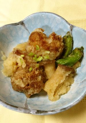 から揚げ簡単リメイク★さっぱりみぞれ煮-レシピのメイン写真