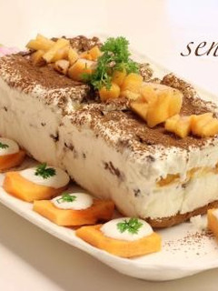 カステラで簡単クリスマスケーキチョコ風味-レシピのメイン写真
