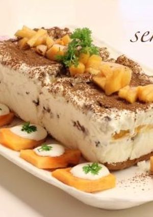 カステラで簡単クリスマスケーキチョコ風味-レシピのメイン写真