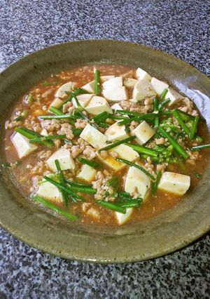にんにくの芽入り麻婆豆腐-レシピのメイン写真