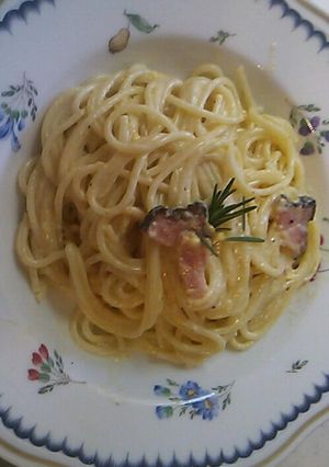 意外と美味しいカルボナーラ♪-レシピのメイン写真