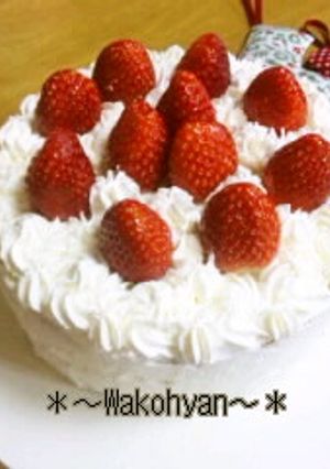 基本のスポンジケーキ-レシピのメイン写真