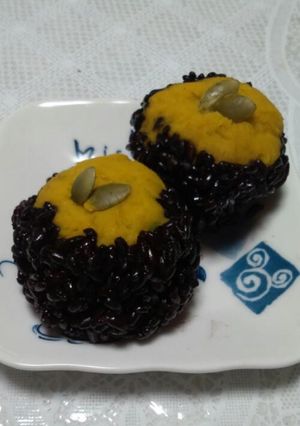 黒米のおはぎ？-レシピのメイン写真