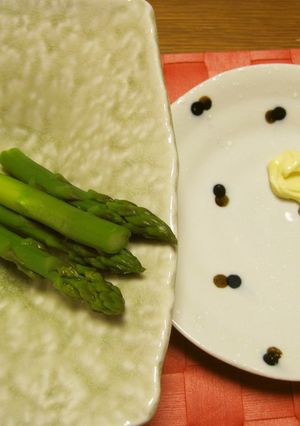 茹でアスパラ-レシピのメイン写真