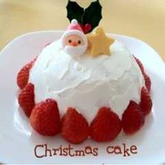 รูปของ *＊クリスマスケーキ＊*クレープドーム型