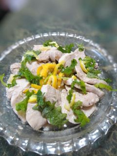 レンチン5分★ゆず風味塩糀蒸し豚-レシピのメイン写真