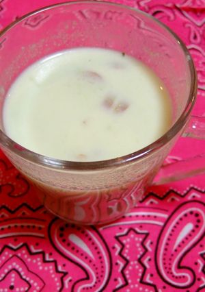 枝豆のホットミルクスープ-レシピのメイン写真
