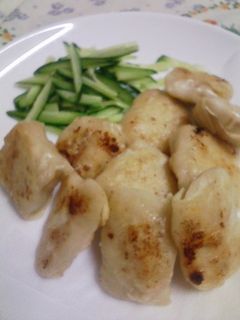 しっとり鶏胸肉☆パリパリ餃子風☆-レシピのメイン写真