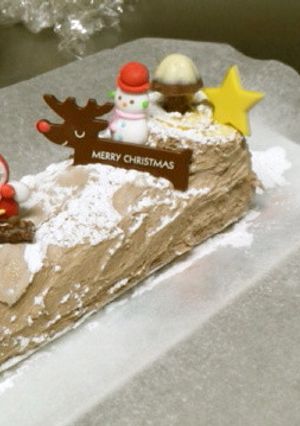 2012☆クリスマスブッシュドノエル-レシピのメイン写真