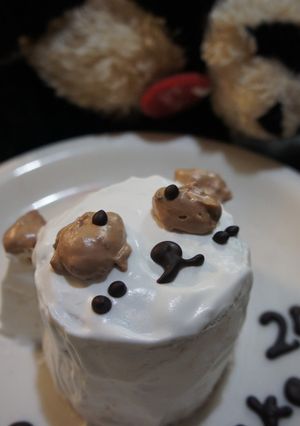 パンダショートケーキ-レシピのメイン写真