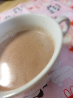 ホットミルクココア-レシピのメイン写真