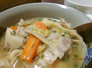 大分の味♡もちもちうちの団子汁は強力粉♪-レシピのメイン写真