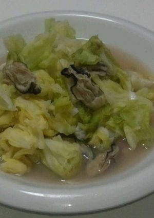 かきとキャベツの酒蒸し☆-レシピのメイン写真