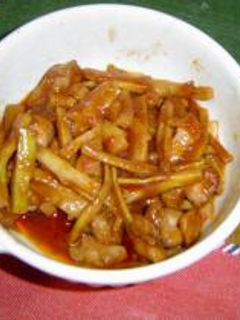 筍と鶏肉の中華炒め-レシピのメイン写真