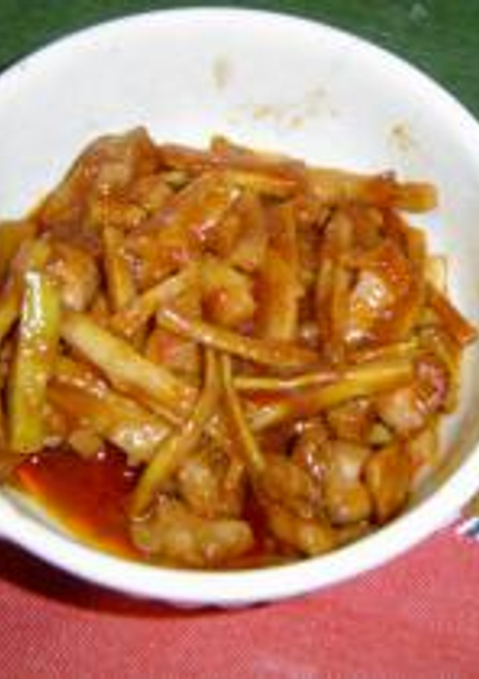 筍と鶏肉の中華炒め-レシピのメイン写真