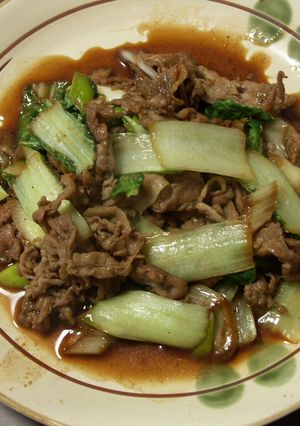 しろなと豚肉のポン酢炒め-レシピのメイン写真