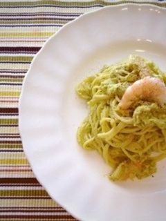 アボカドとエビのクリーミーパスタ-レシピのメイン写真