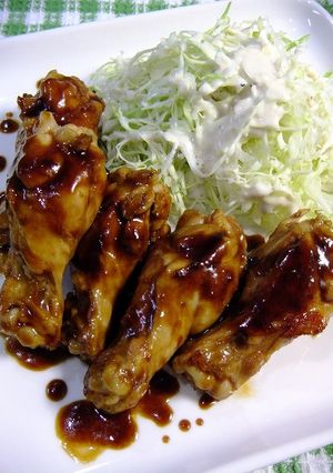 オーブンなしで手羽元焼き-レシピのメイン写真