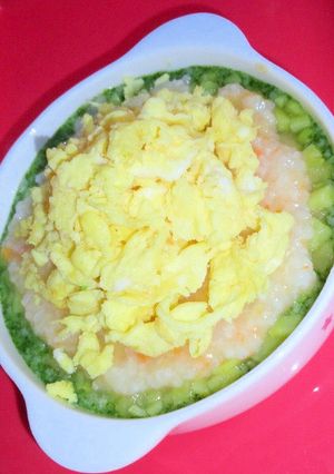 簡単☆ご飯で作るクリスマスケーキ☆離乳食-レシピのメイン写真