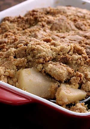 大豆粉のアップル・クランブル-レシピのメイン写真