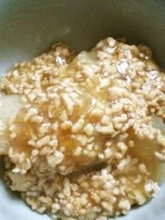 大根ひき肉あんかけ煮-レシピのメイン写真