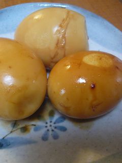 超簡単!煮玉子風ゆでたまご-レシピのメイン写真