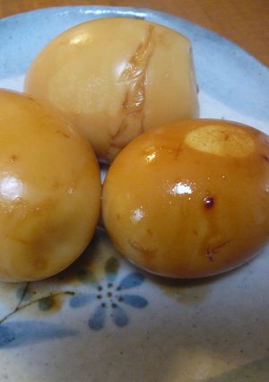 超簡単！煮玉子風ゆでたまご-レシピのメイン写真