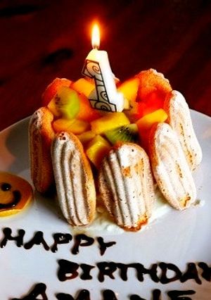 【子供の誕生日】ベビーバースデーケーキ-レシピのメイン写真