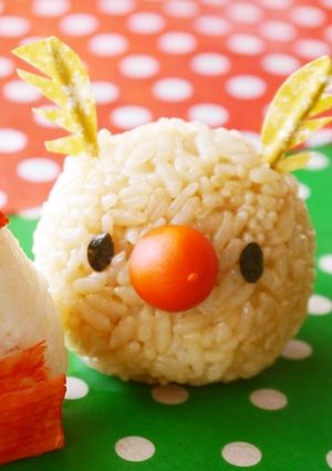 トナカイおにぎり☆クリスマス＊キャラ弁-レシピのメイン写真
