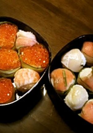 ◆即席＆簡単おもてなし料理♡手まり寿司◆-レシピのメイン写真