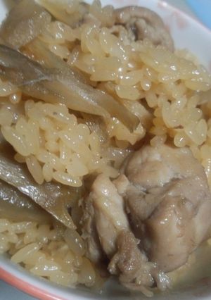 鶏ごぼうおこわ-レシピのメイン写真