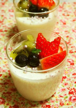 混ぜるだけ！ヘルシー豆乳レアチーズケーキ-レシピのメイン写真