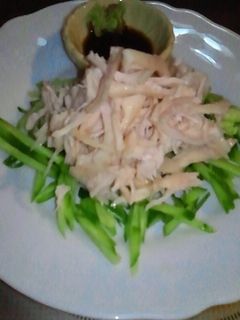 鶏ササミ 棒々鶏風サラダ-レシピのメイン写真