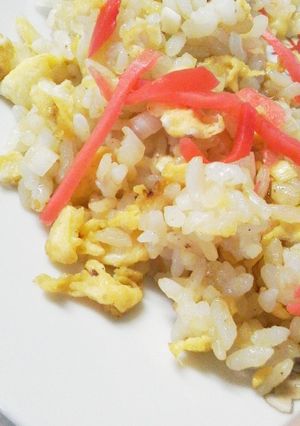 鶏がらネギ炒飯-レシピのメイン写真