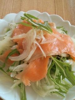 スモークサーモンのマリネ-レシピのメイン写真