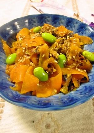 受験生のお弁当に♡人参とさば缶の炒め物-レシピのメイン写真