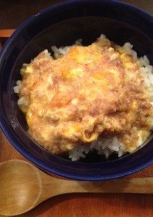 超！超！簡単！！味噌味卵丼♪-レシピのメイン写真