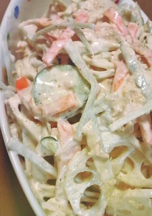 ｼｬｷｼｬｷ♪根菜サラダ-レシピのメイン写真