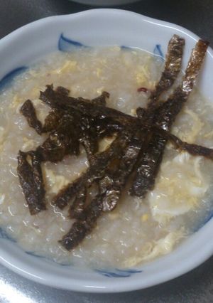 朝食に!簡単おでんの残り汁でおじや-レシピのメイン写真