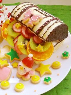 クリスマスや記念日に♡宝石箱のケーキ♡-レシピのメイン写真
