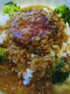 Wリメイク☆ ハンバーグ&カレー-レシピのメイン写真