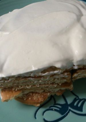 超簡単!クッキーケーキ (●` ڡ´*)-レシピのメイン写真