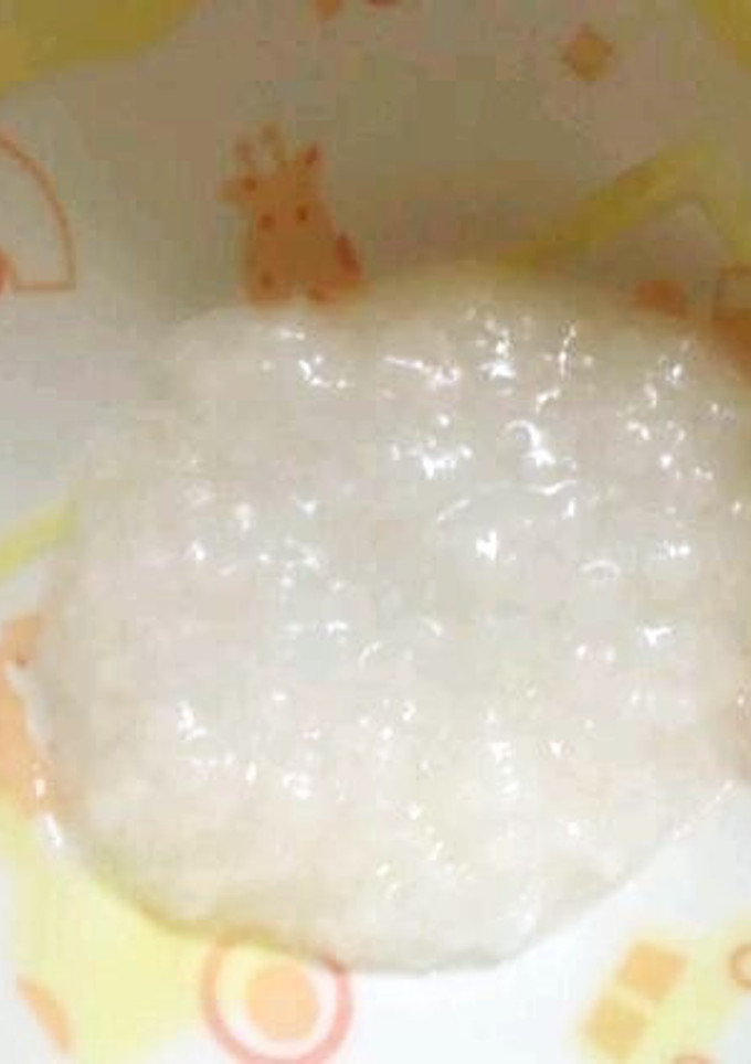 離乳食初期～簡単とろとろおかゆ-レシピのメイン写真
