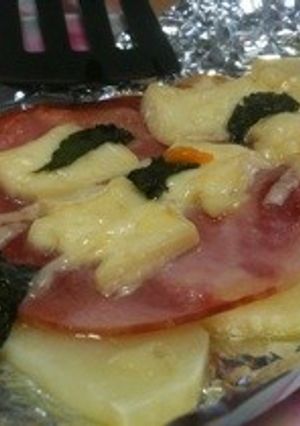 トースターバジルじゃがいも焼き♡-レシピのメイン写真