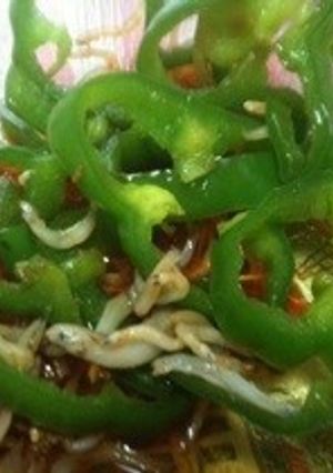 ピーマンwithしらす醤油-レシピのメイン写真